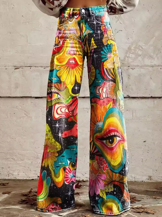 Marta Ramirez - Pantalón Boho Vintage