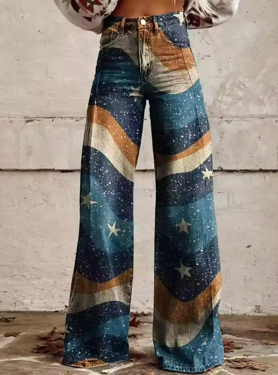 Marta Ramirez - Pantalón Boho Vintage