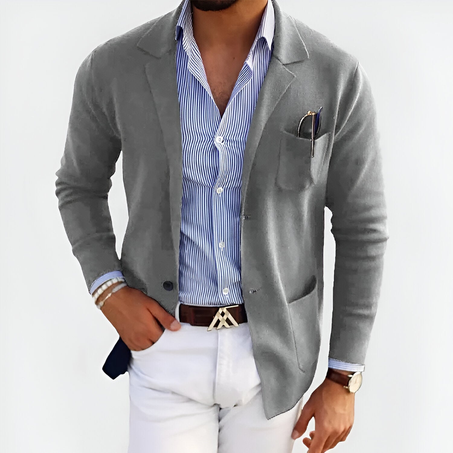 Jean - Chaqueta ligera y elegante para hombre