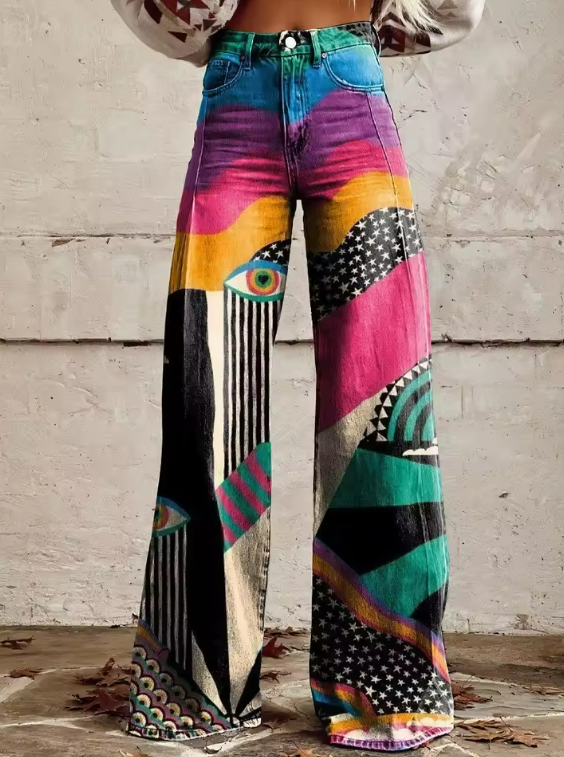 Marta Ramirez - Pantalón Boho Vintage