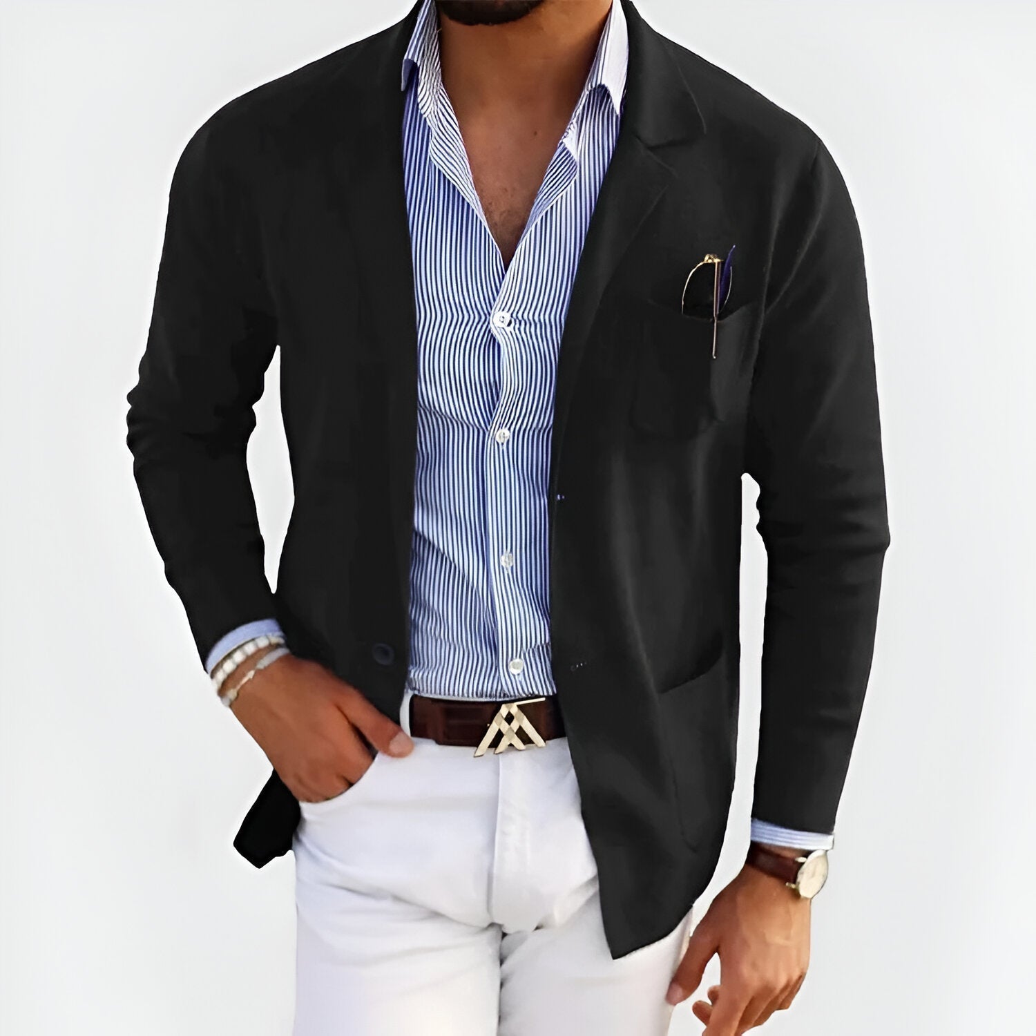 Jean - Chaqueta ligera y elegante para hombre