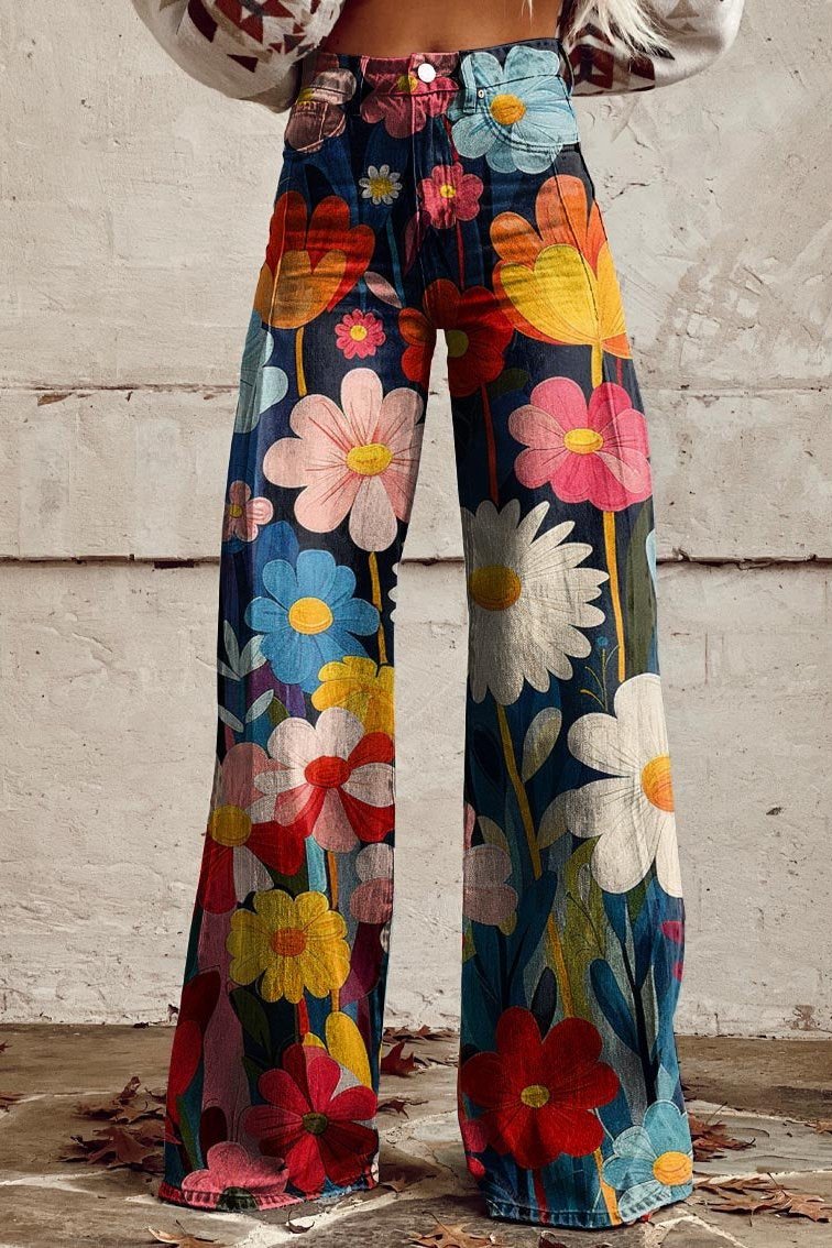 Marta Ramirez - Pantalón Boho Vintage